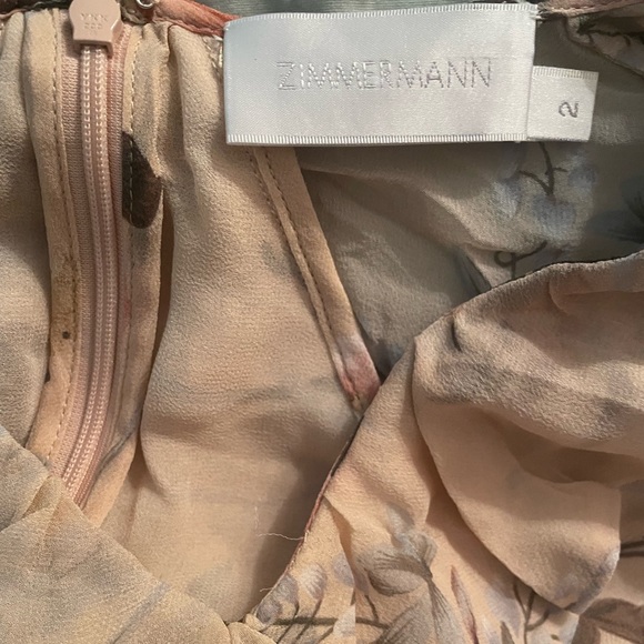 Zimmermann Aerial Ruffle Floral Silk Maxi Dress - Picture 9 of 16